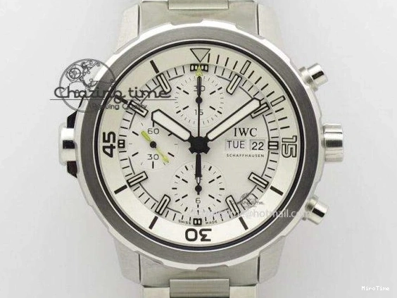 MIROTIME 0214 TechFriendly Aquatimer Automatic SS IW329003 V6F 1:1 Best Edition On Black Rubber Strap MIYOTA 7271